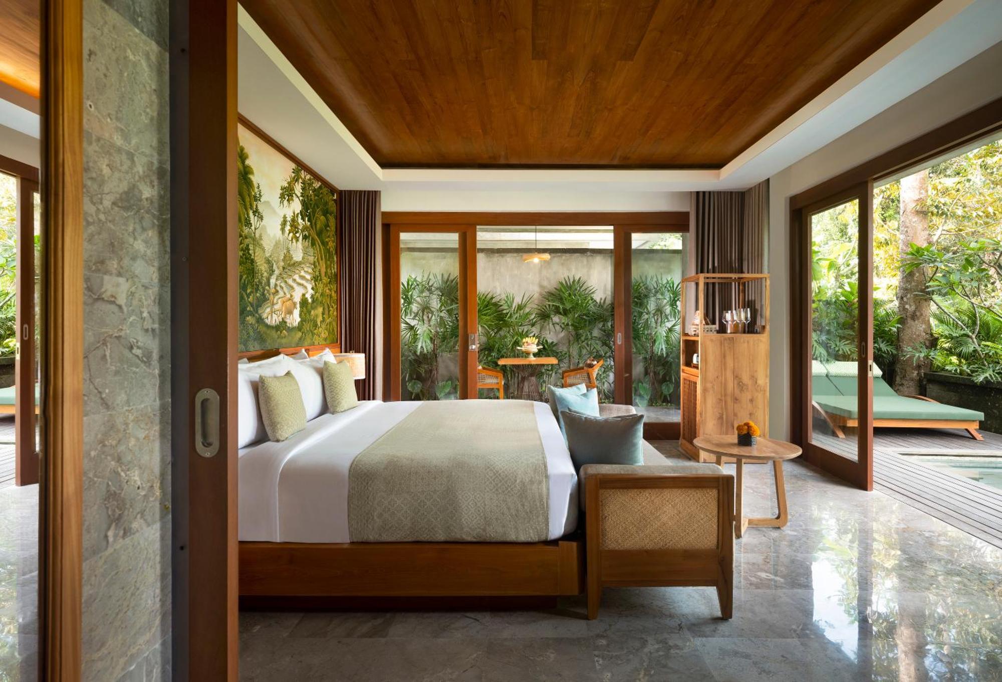 מלון אובוד Adiwana Suweta מראה חיצוני תמונה A bedroom at the hotel